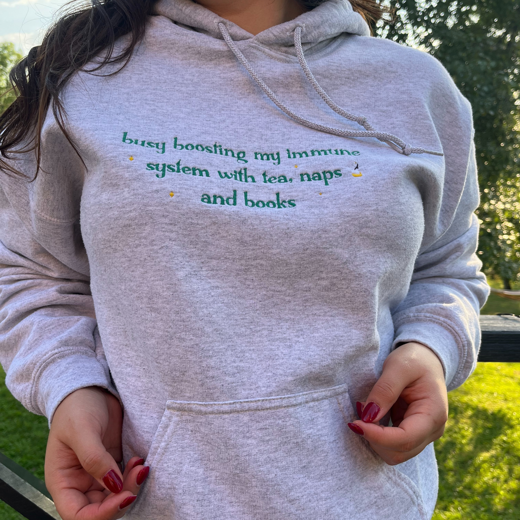 Бродиран суичър: Immune System ☕