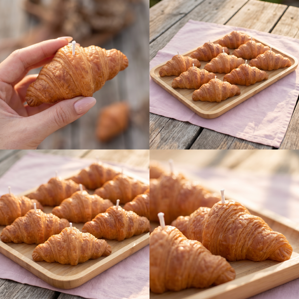 Соева свещ - Кроасан 🥐