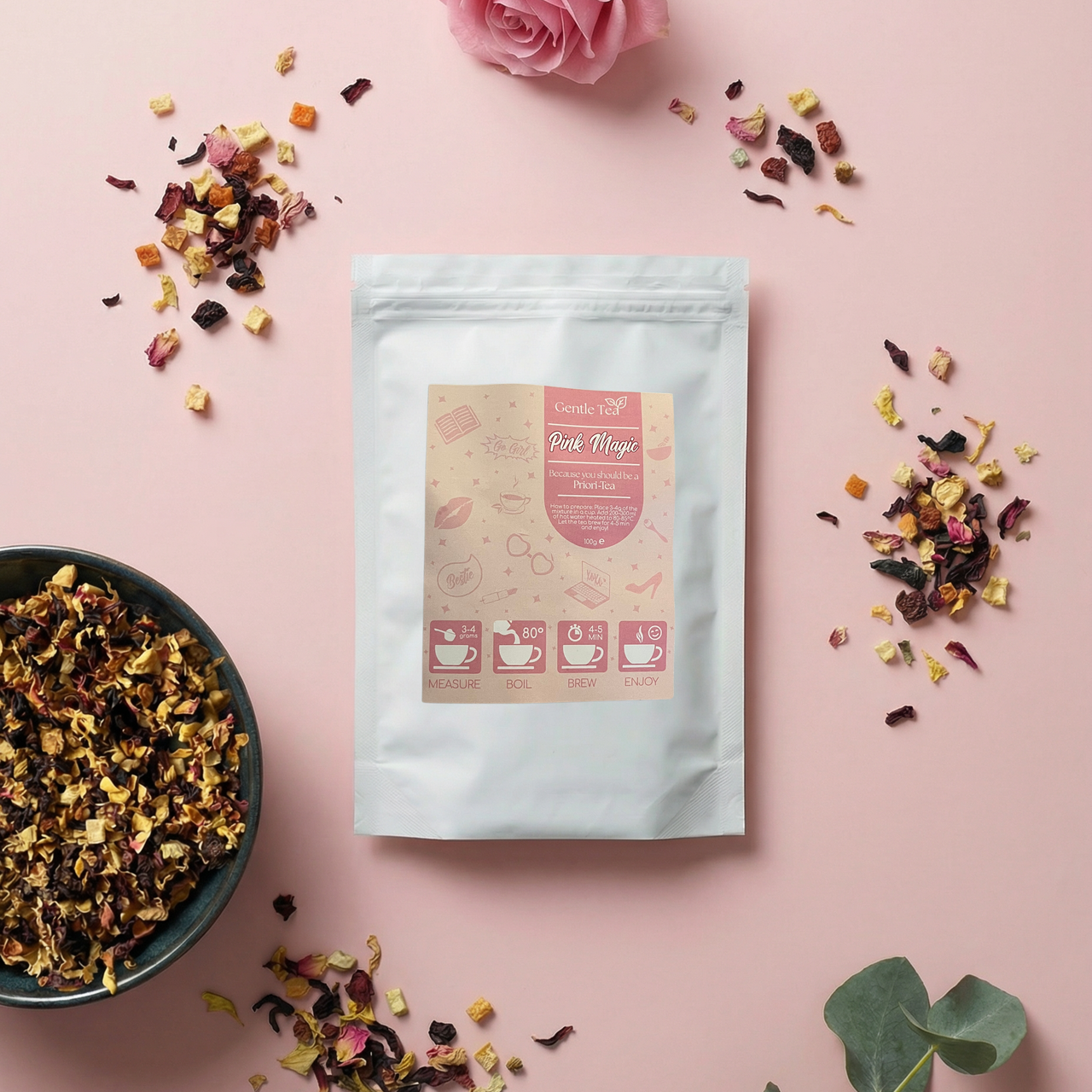 Насипен чай - Pink Magic 💗