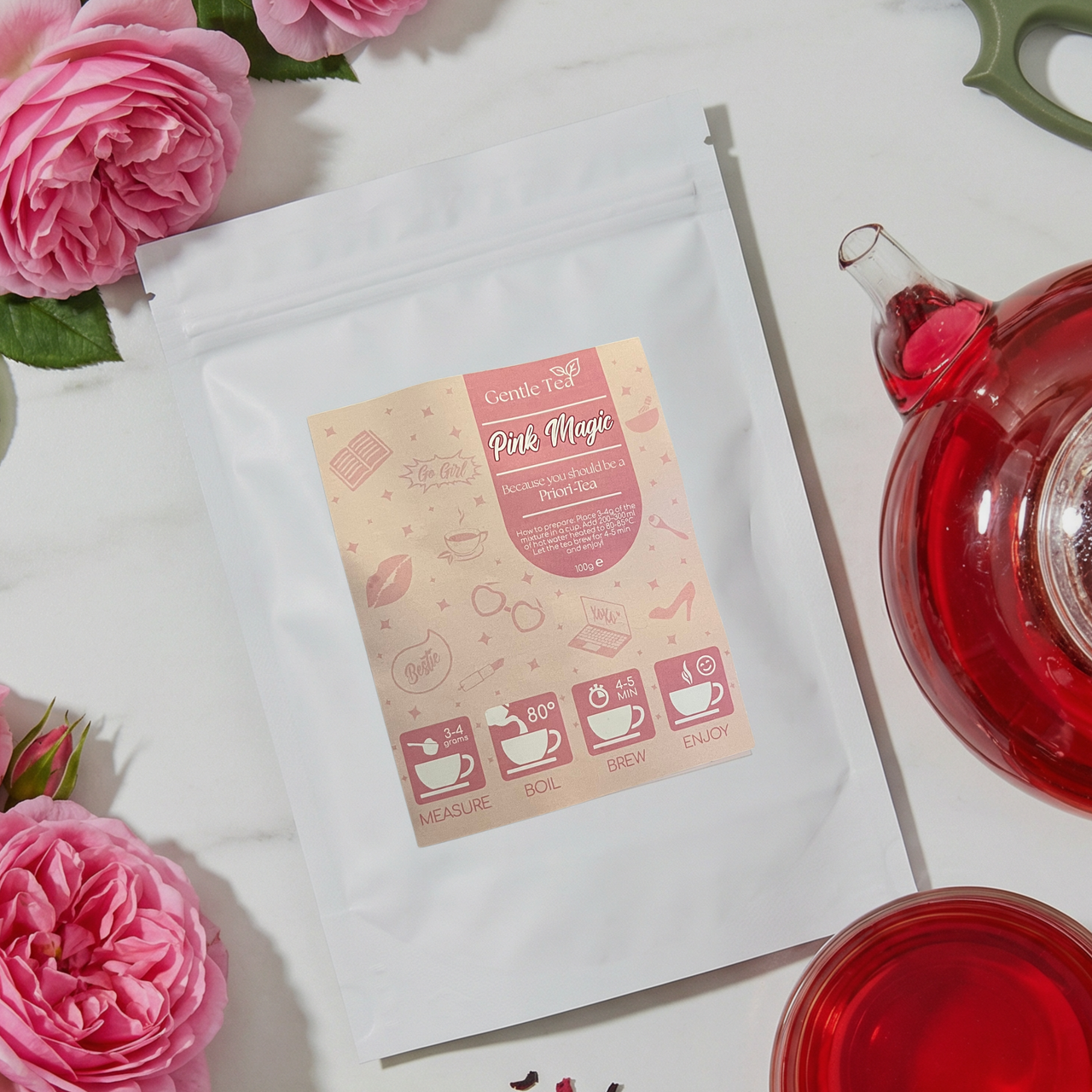 Насипен чай - Pink Magic 💗